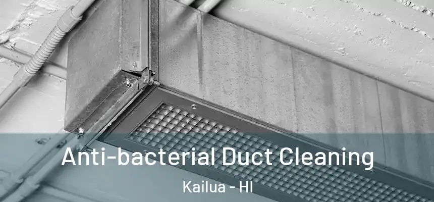  Anti-bacterial Duct Cleaning Kailua - HI