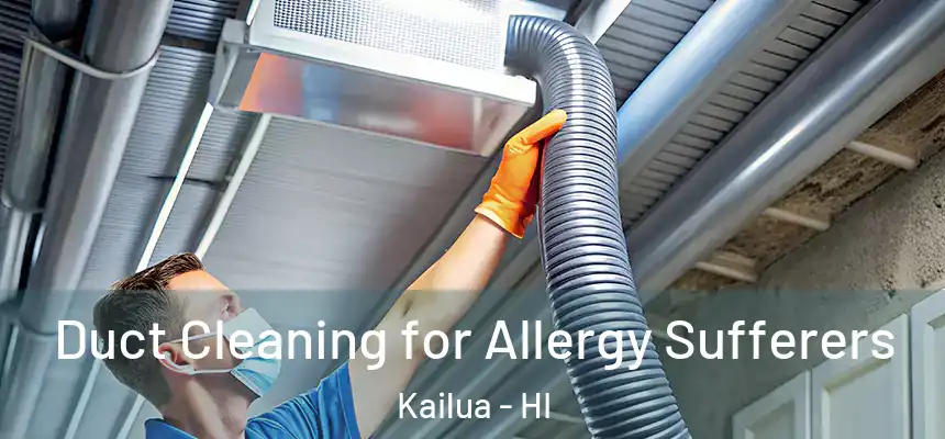 Duct Cleaning for Allergy Sufferers Kailua - HI