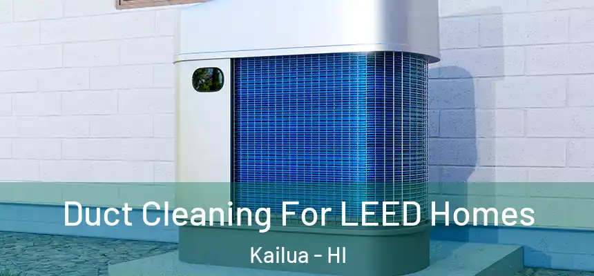 Duct Cleaning For LEED Homes Kailua - HI