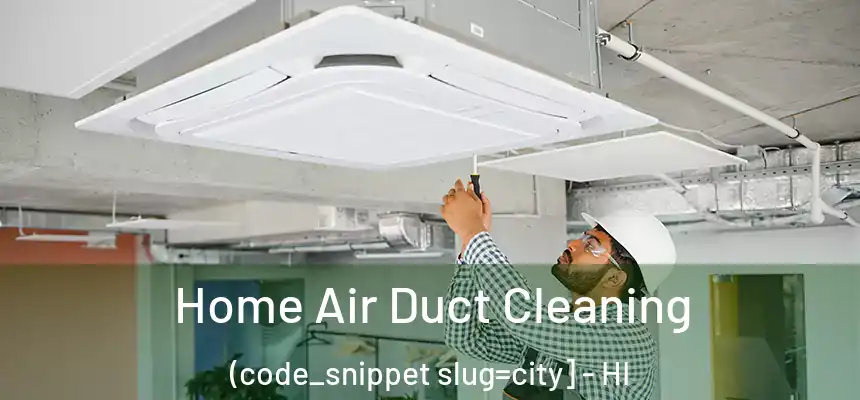  Home Air Duct Cleaning (code_snippet slug=city] - HI