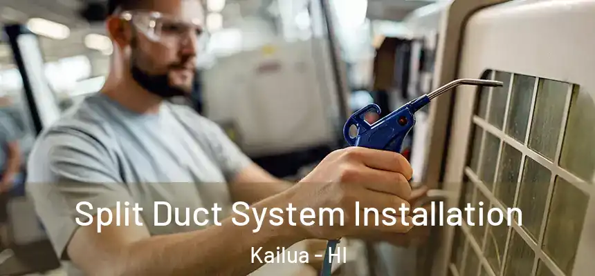  Split Duct System Installation Kailua - HI